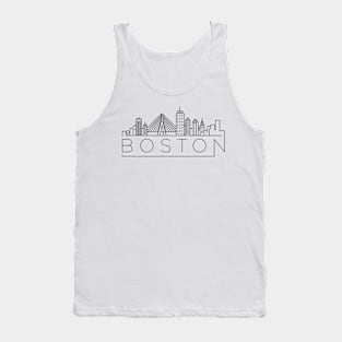 Boston Minimal Skyline Tank Top